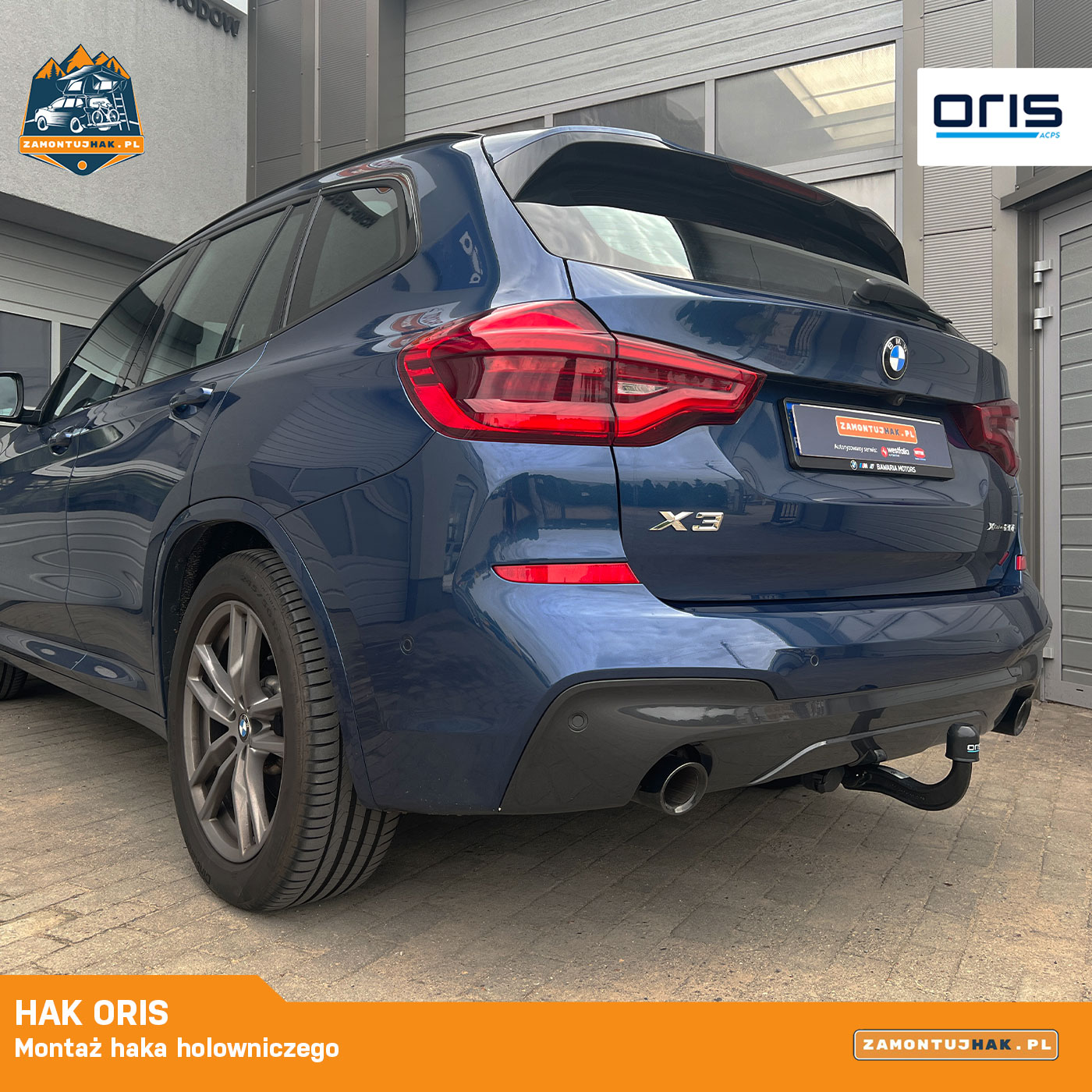 hak Oris w BMW X3